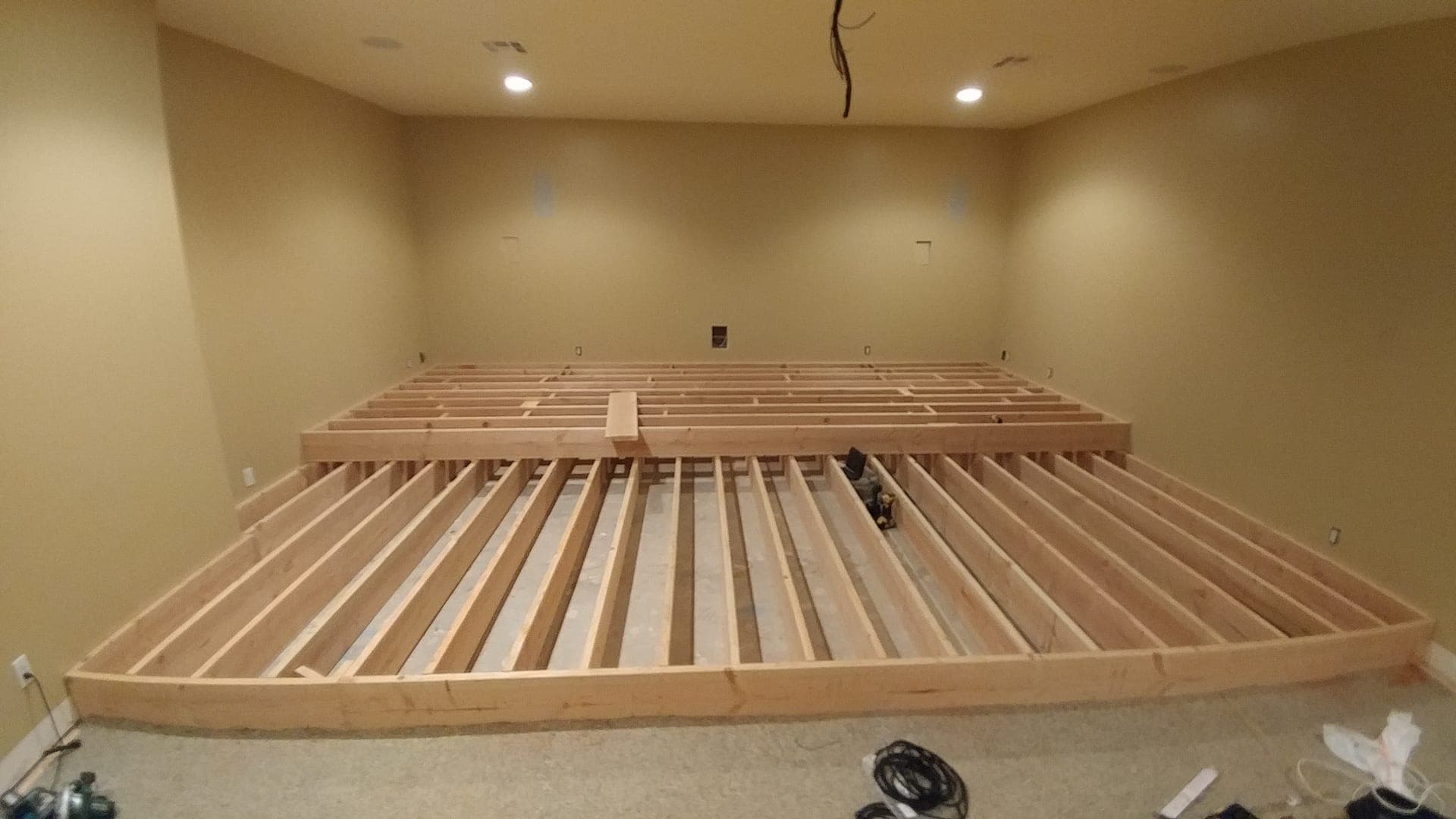 Home theater installation 10