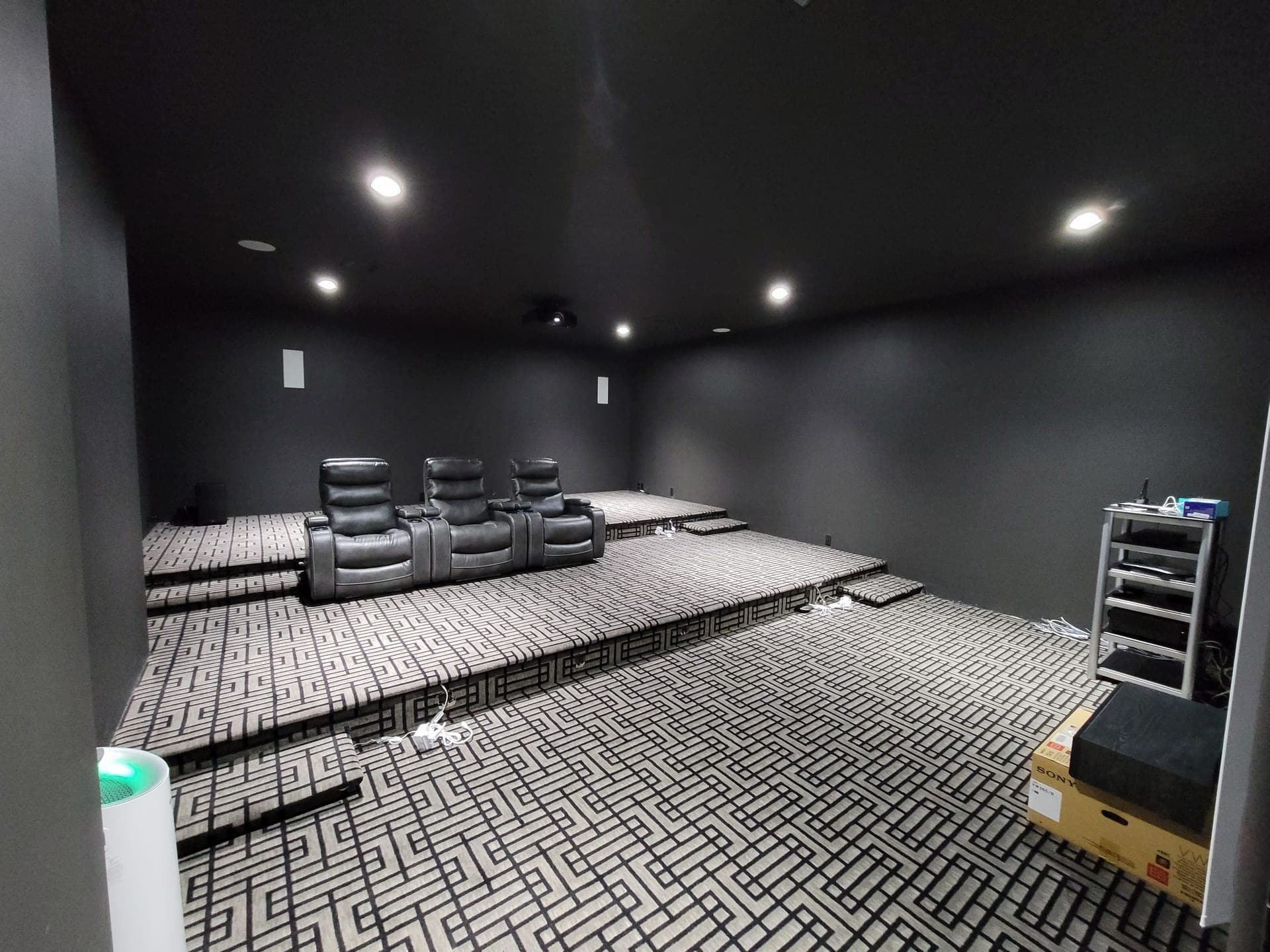 Home theater installation 8