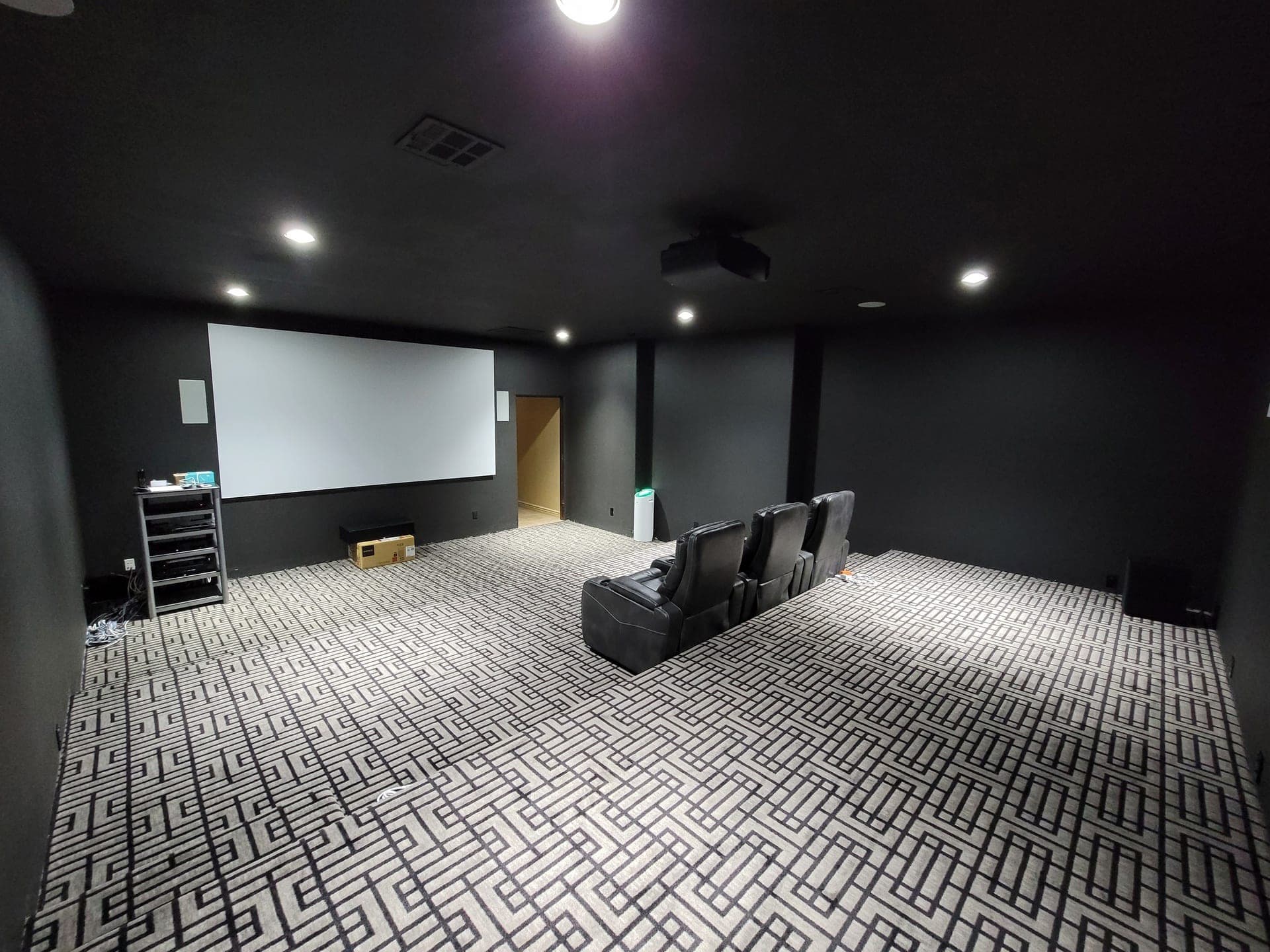 Home theater installation 7