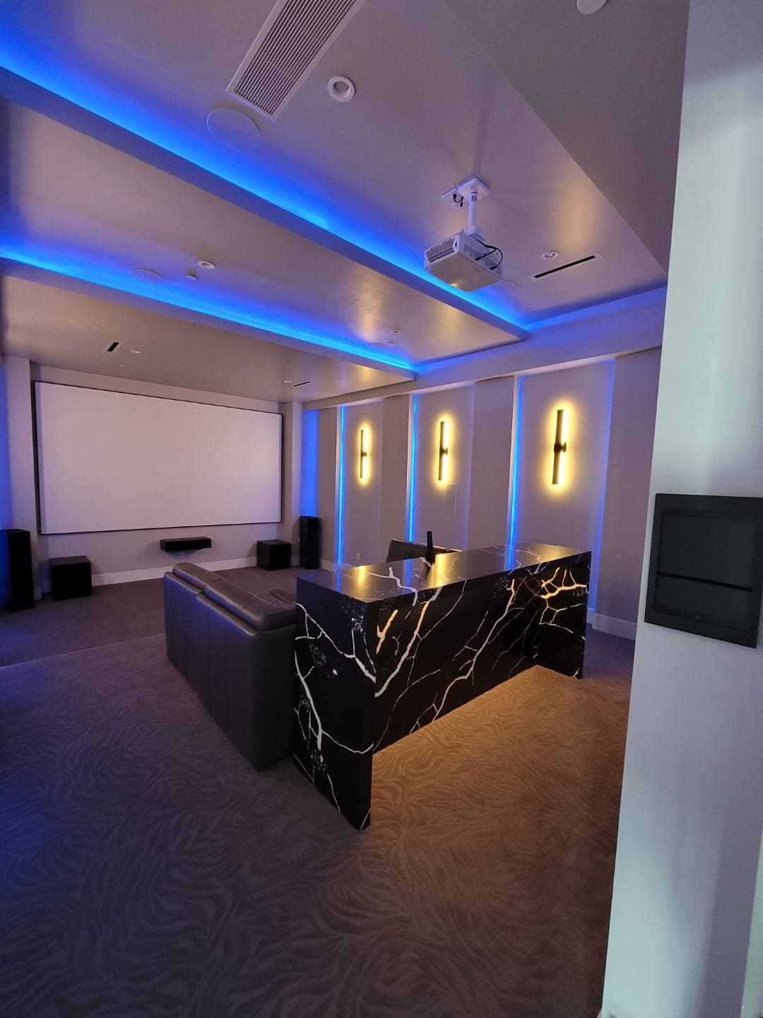Home theater installation 3